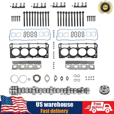 For RAM 1500 5.7L HEMI mds Complete Rebuild lifters Cam VVT Gear Kit  2009-2019 Foto 1 de 4