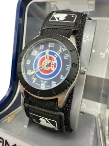 MLB Game Time Chicago Cubs Boys Youth Logo Analog Watch New In Box  - Picture 1 of 7