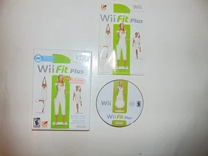 Nintendo Wii Fit Plus Video Game CIB Tested And Working - Picture 1 of 1