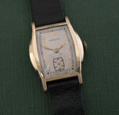 Reloj pulsera de vestir Hamilton vintage antiguo 1927 Watchmaker's Estate para hombre Foto 1 de 4