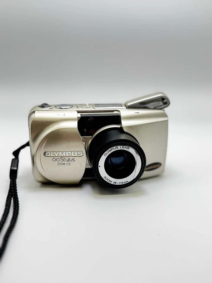電池付、実写確認済み！⌘OLYMPUS Stylus ZOOM 115 DLK⌘ ⌘電池付、実写確認済！ OLYMPUS μ Stylus ZOOM 115⌘ Amazon.com : OM
