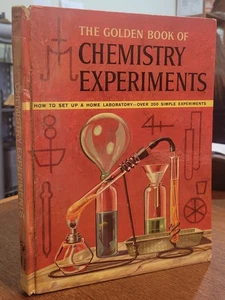 The Golden Book of Chemistry Experiments-Rev Ed 1963-BANNED-Robert Brent-Illustr - Picture 1 of 10