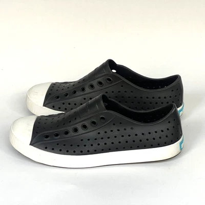 Native Jefferson Unisex Adult Waterproof Slip-On Shoes Size M's 6-Wo's 8 Black - Image 1 of 4