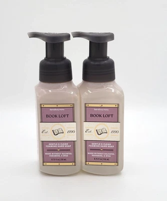 Bath & Body Works Book Loft Gentle Foaming Hand Soap 8.75 oz Set of 2 - Image 1 of 3