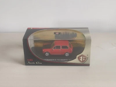 Autobianchi A112 Abarth 1974 Modellino Die Cast 1/43 Serie Oro Edison Giocattoli - Immagine 1 di 4