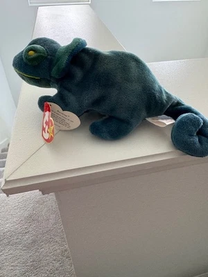 VINTAGE Ty Beanie Baby - RAINBOW-(INCORRECT FABRIC)  WRONG COLOR / RARE   - Image 1 of 4