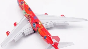 1:400 HX Models Qantas Airways Boeing B747-400 VH-OJB Diecast Model Flaps Down - Picture 1 of 15