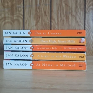 Mitford Series Jan Karon Lot of 5 At Home in Mitford - Out to Canaan Paperback - Imagen 1 de 7