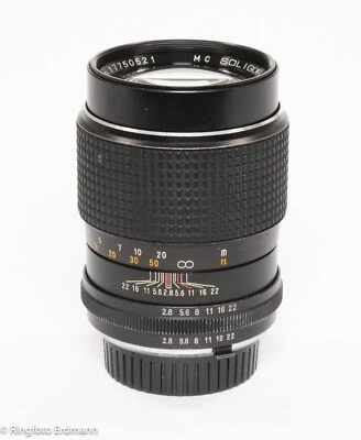 Soligor MC 2,8 135mm Objektiv, gebraucht, für Minolta MD, vom Fachhandel - Bild 1 von 3