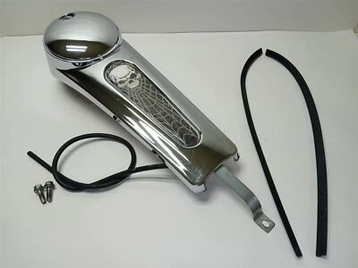 Harley-Davidson Road Glide 2012 tanque tablero consola calavera tela de araña 69214-08 Foto 1 de 4