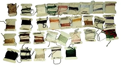 Mixed Lot of Embroidery Threads. Mixed Colors. Mixed Lot.   - Image 1 of 2