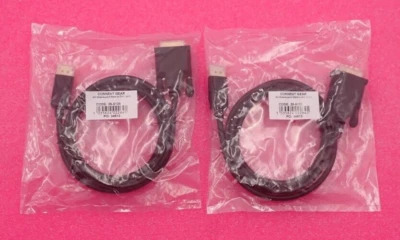 2x NEW Connekt Gear 2m DisplayPort Male to DVI-D Male Display Cable 26-6120 - Image 1 of 4
