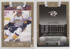 2017-18 Upper Deck Compendium Gold Yannick Weber #451