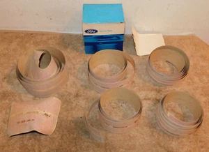 1969 Mercury Cyclone GT CJ Spoiler Fastback NOS DARK RED BODY COLOR STRIPE KIT  - Picture 1 of 10