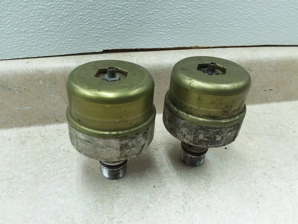Yamaha YZ400 YZ175 YZ125 YZ250 Air Fork Cap Chamber Set 1976 1977 1978 #1 PA AP- - Image 1 of 4