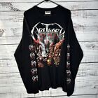 Vintage 90s Obituary Back From The Dead Long Sleeve Black Metal Band T-Shirt 3XL