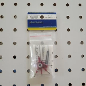 Microheli ~ MH-130X112X ~ Blade 130X Red Titanium X Swashplate w/ Anti Rotation - Picture 1 of 1