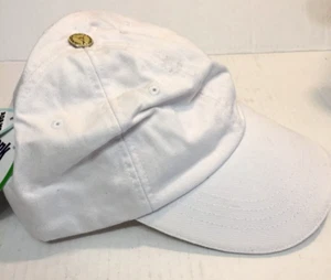 Cap Hat By Adams Headwear With Golf Ball Mark on top of Cap Adjustable Size - Picture 1 of 8