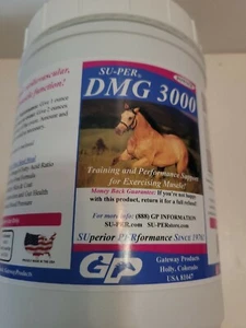 DMG 3000 Su-per gateway product 2.5 lbs horses exp 12/25 free shipping - Picture 1 of 1