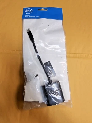 Genuine Dell DAYBNBC084 Mini Display Port to VGA  Adapter PNKVT  - Image 1 of 4