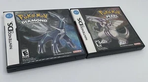Pokemon: Diamond and Pearl Versions Bundle for Nintendo DS - Complete - Tested - Picture 1 of 16
