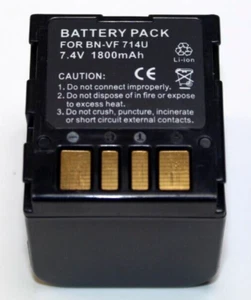 7.4V 1800mAh Replacement Battery Pack for JVC BN-VF714U - Picture 1 of 1