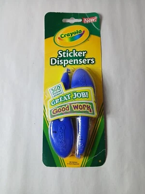 Dispensador de pegatinas Crayola para maestros estudiantes aula 360 pegatinas Foto 1 de 4