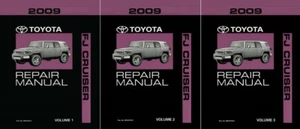 2009 Toyota FJ Cruiser Shop Service Repair Manual Complete Set - Picture 1 of 1