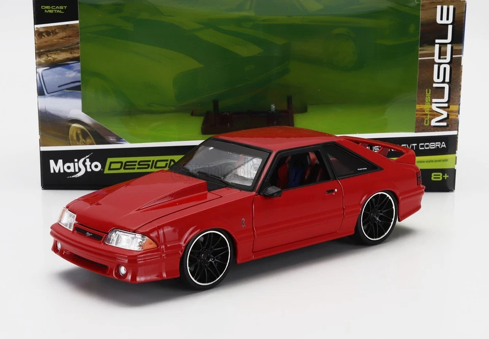 1/24 MAISTO - FORD USA - MUSTANG SVT COBRA COUPE 1993 32549R - Immagine 1 di 1