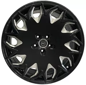 4 GV06 20 inch Stagg Black Mill Rims fits MITSUBISHI EVO 7/8/9 WIDEBODY 03-07 - Picture 1 of 3