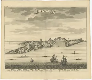 Antique Print of the Coast of Dabhol, India - Picture 1 of 1