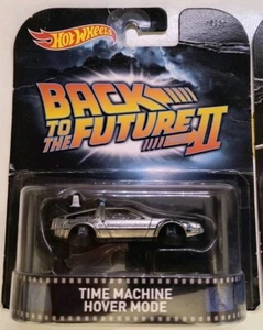 HOT WHEELS PREMIUM BACK TO THE FUTURE 2 TIME MACHINE Hoover Mode - Foto 1 di 1