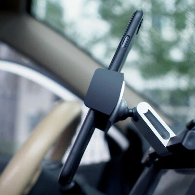 360° Universal Alightstone Car CD Slot Phone Holder Aluminum Mount For iPhone X - Image 1 of 4