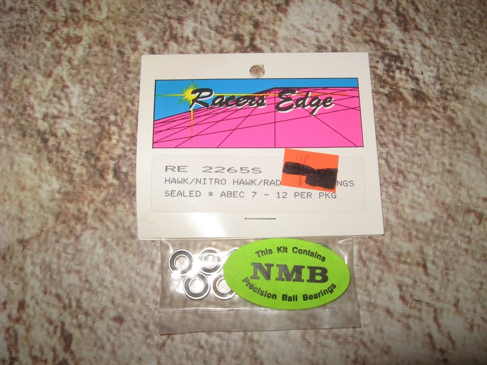 Vintage RC Racers Edge Traxxas Hawk Rad 2 II Ball Bearings Sealed (12) 2265S - Image 1 of 1