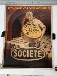 COOP CO-OPERATIVE Roquefort La Societe Poster 18,5x24 - Bild 1 von 4