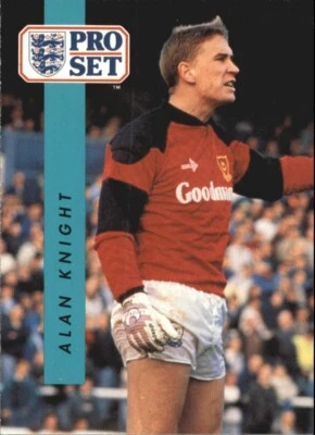 1990-91 Pro Set England #287 Alan Knight - Image 1 of 2