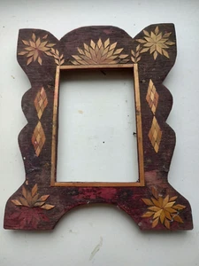 Antique wooden photo frame, early 20th century - Picture 1 of 4