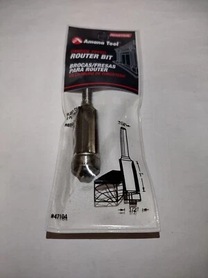 Amana 47104 Flush Trim 1/2" Diameter 1/4" Shank Router Bit - Image 1 of 3