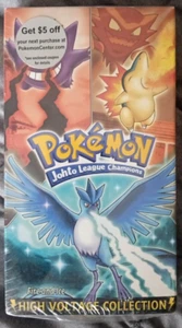 POKEMON JOHTO LEAGUE CHAMPIONS "FIRE AND ICE" RARE NEW & SEALED 2001 VHS TAPE!!! - Picture 1 of 6