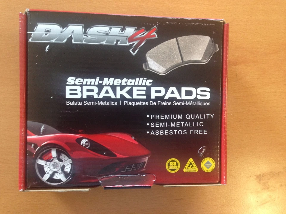 Pastillas de freno Pathfinder Xterra Frontier delanteras y rea semimetálicas Dash4 CD1094   Foto 1 de 1