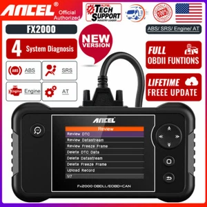 OBD2 Automotive Scanner Engine SRS ABS Diagnostic Tool Transmission Code Reader - Picture 1 of 11