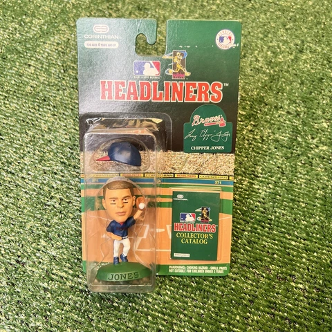 1996 MLB Chipper Jones Corinthian Headliners Atlanta Braves  Figure Baseball Cover