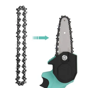 2/4PCS 13/19cm Mini Chainsaw Chain Blade Handheld Chainsaw Chain Replace 1/4"LP - Picture 1 of 32