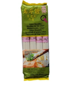 Fideos Udon 300 g Sömen fideos fideos de hilo espaguetis fideos de trigo estilo japonés - Imagen 1 de 3