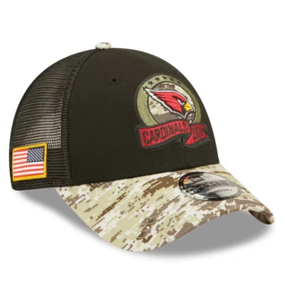 Arizona Cardinals New Era 9FORTY Salute To Service Malla Snapback Gorra $34 Foto 1 de 4