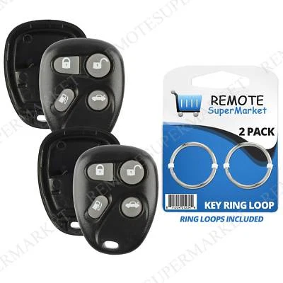 2 Replacement for Cadillac 98-03 Deville 98-02 Eldorado 98-04 Seville Fob Case Foto 1 de 4