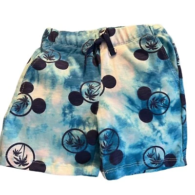 Pantalones Cortos con Cordón Spotted Zebra Disney Mickey Mouse (Talla 3 T) Nuevos-Sin Etiquetas Foto 1 de 4