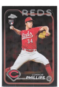 2024 Topps Chrome Rookie Connor Phillips - Picture 1 of 2