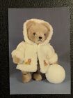 1985 Ted Menten Teddy Snow Fun Teddy Bear Postcard