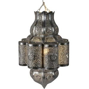 Orientalische Lampe Lampenschirm Küchenlampe Wohnzimmerlampe Hängend Dekoration - Bild 1 von 9